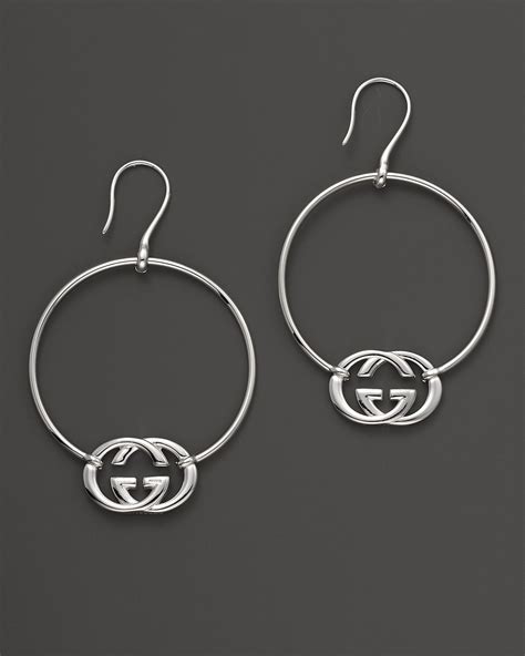 gucci britt hoop earrings.